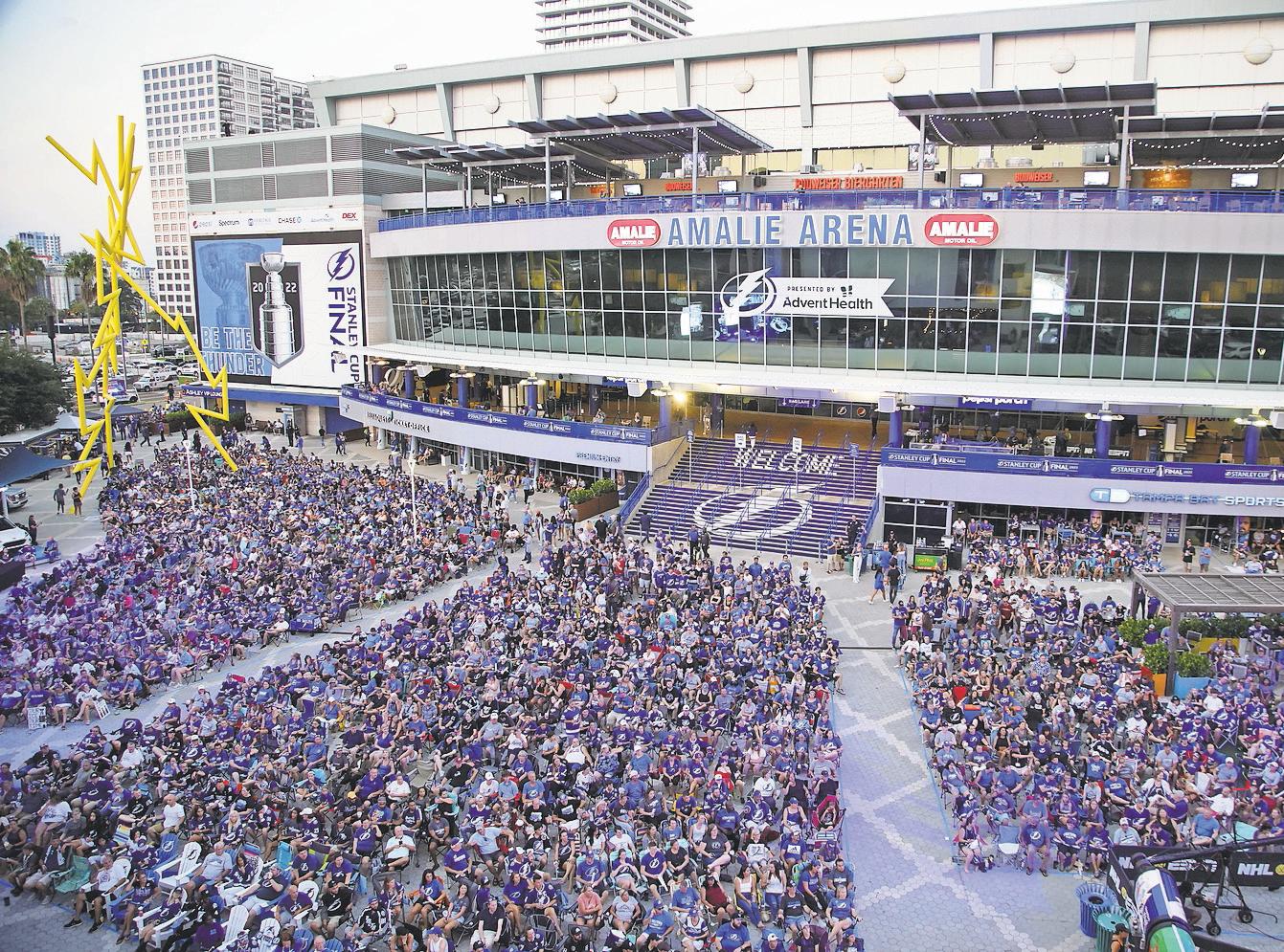 At Amalie Arena team store, Lightning excitement continues