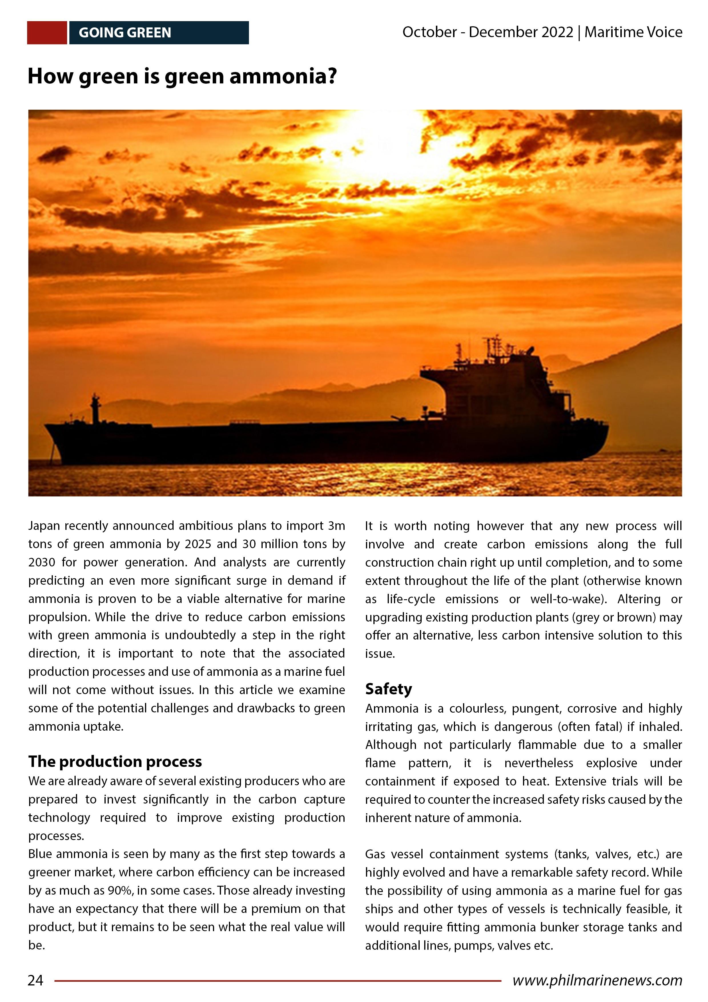 Maritime Voice Philippines Oct Dec 2022 by fbipublicationsmalaysia