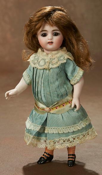 Bisque Doll By Oumlet Hansel & Gretel 10Girl, Original Clothes