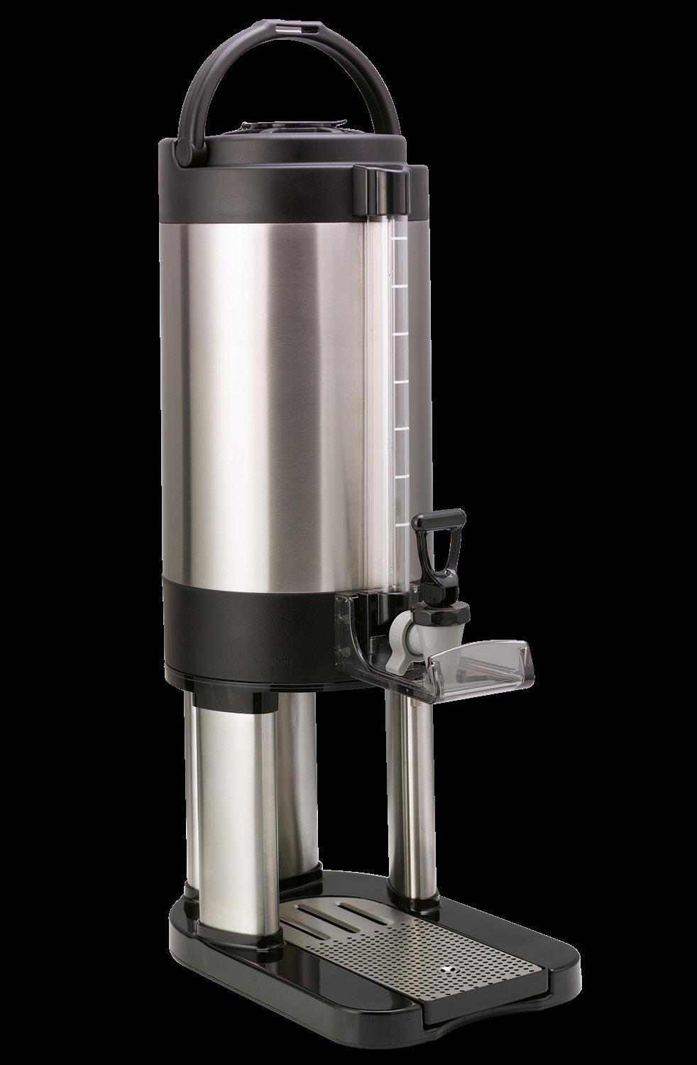 Brick Press, French Coffee Press, 0.6 Liter, Polished Stainless