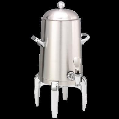 Square Infusion, Stainless Beverage Dispenser, Traditional Spigot, 1.5  Gallon, Brushed Finish