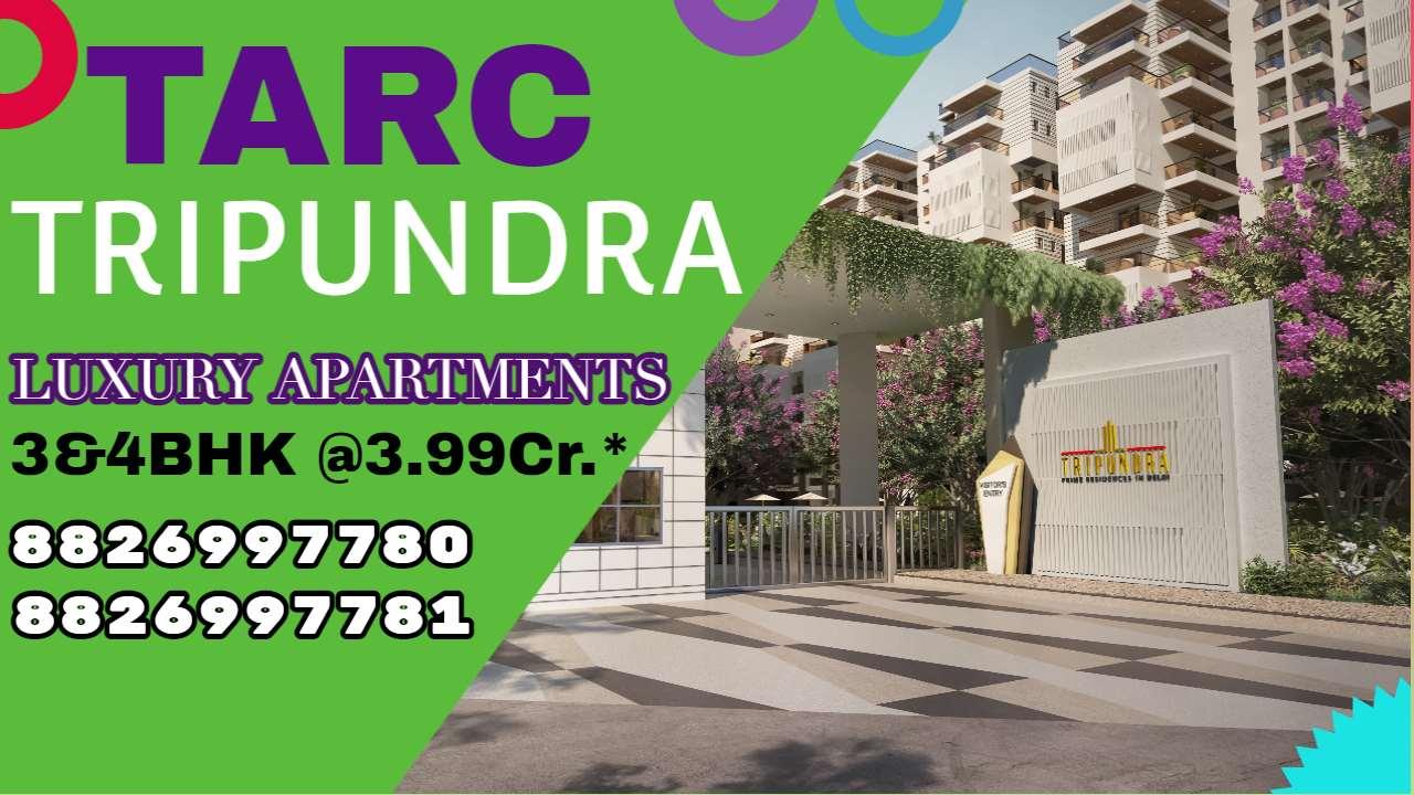 New Booking “TARC Tripundra” Bijwasan Road Luxury Flats in New Delhi