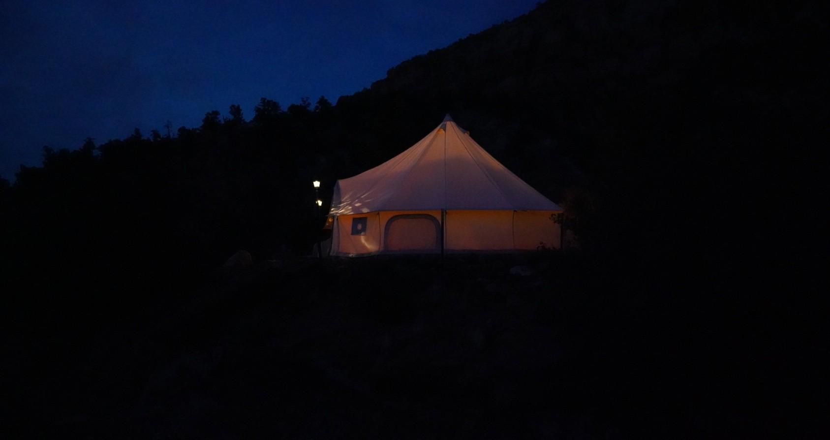 King Tent for Camping in Zion National Park Utah Zion View Camping by