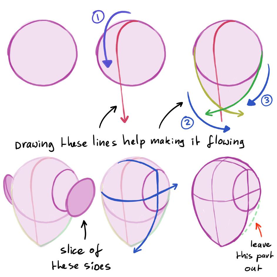 Anatomy how to draw the Heads by Mitch Leeuwe (Mitch Leeuwe) by Raynita