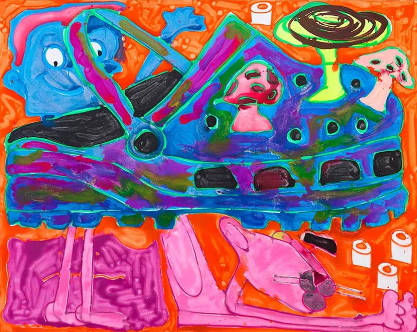 FUTURES Katherine Bernhardt's Prices Go Global by LiveArt_Market