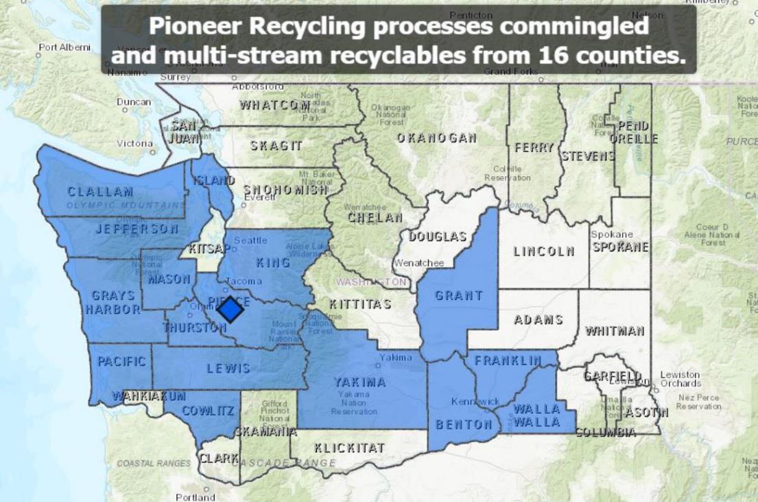 Field trip to Pioneer Recycling Services