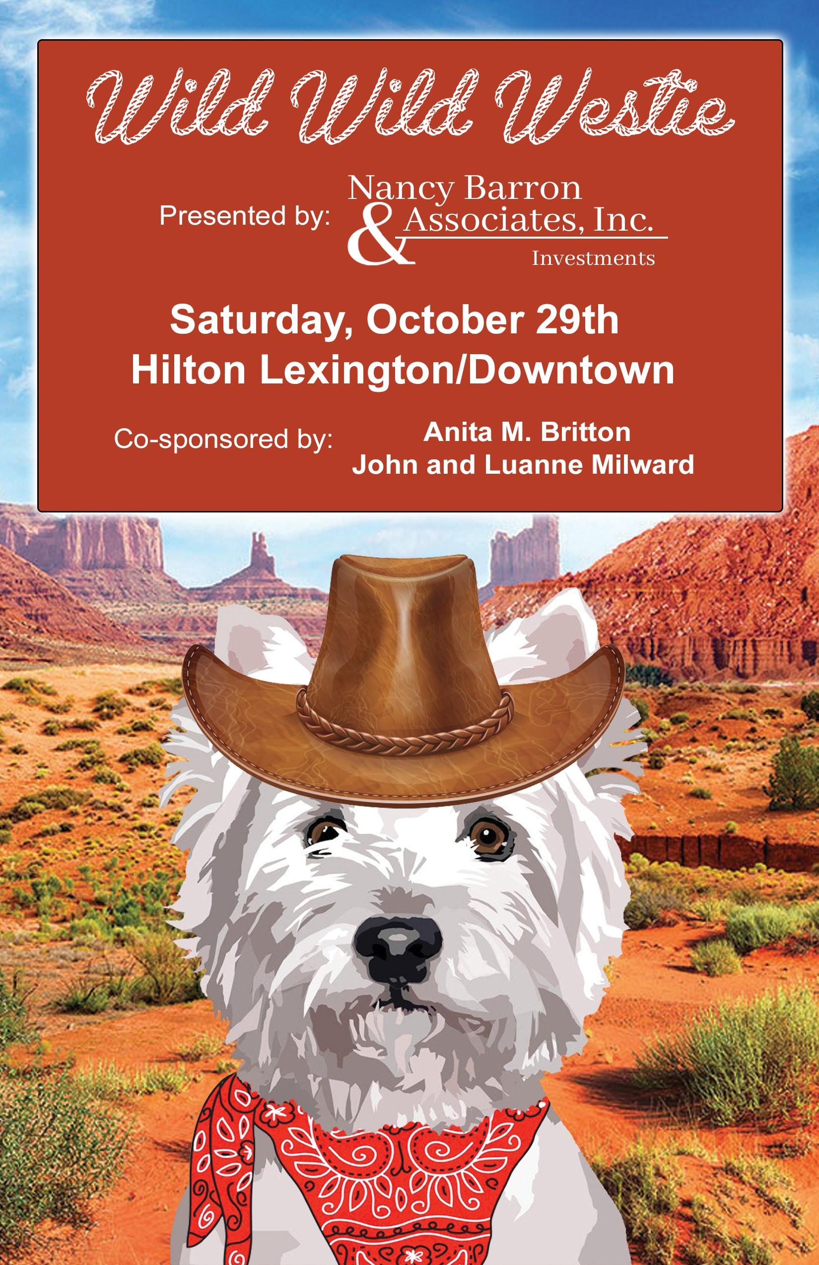 Beastie Ball Wild Wild Westie by Lexington Humane Society Issuu