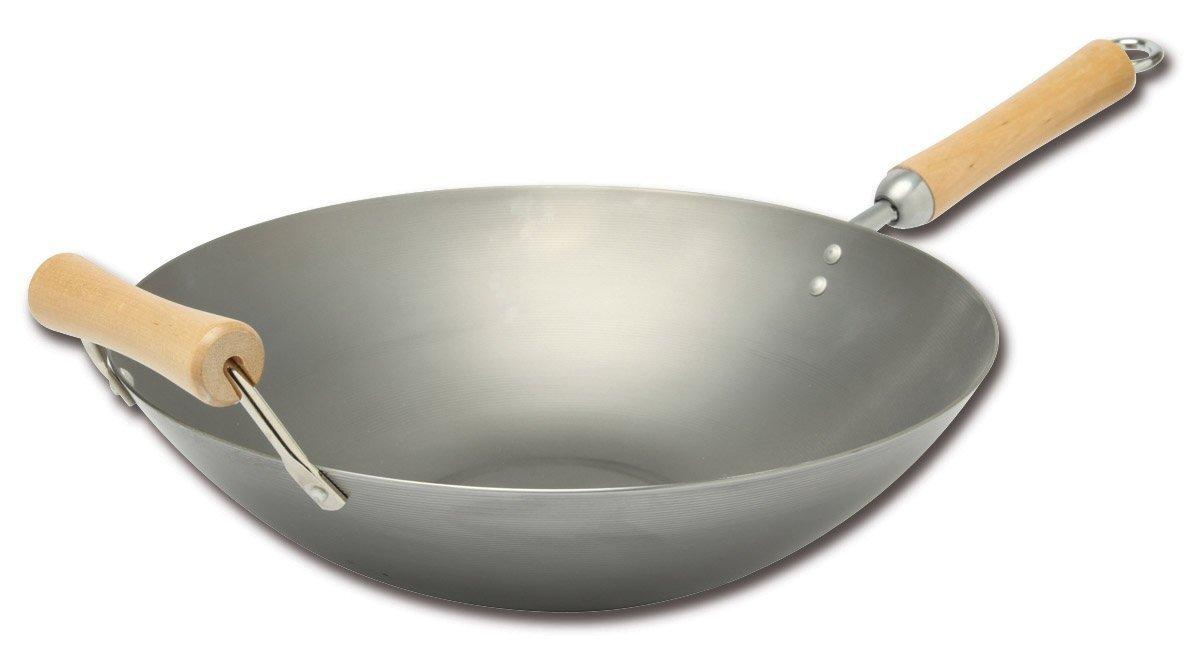 Robusto wok chino tradicional