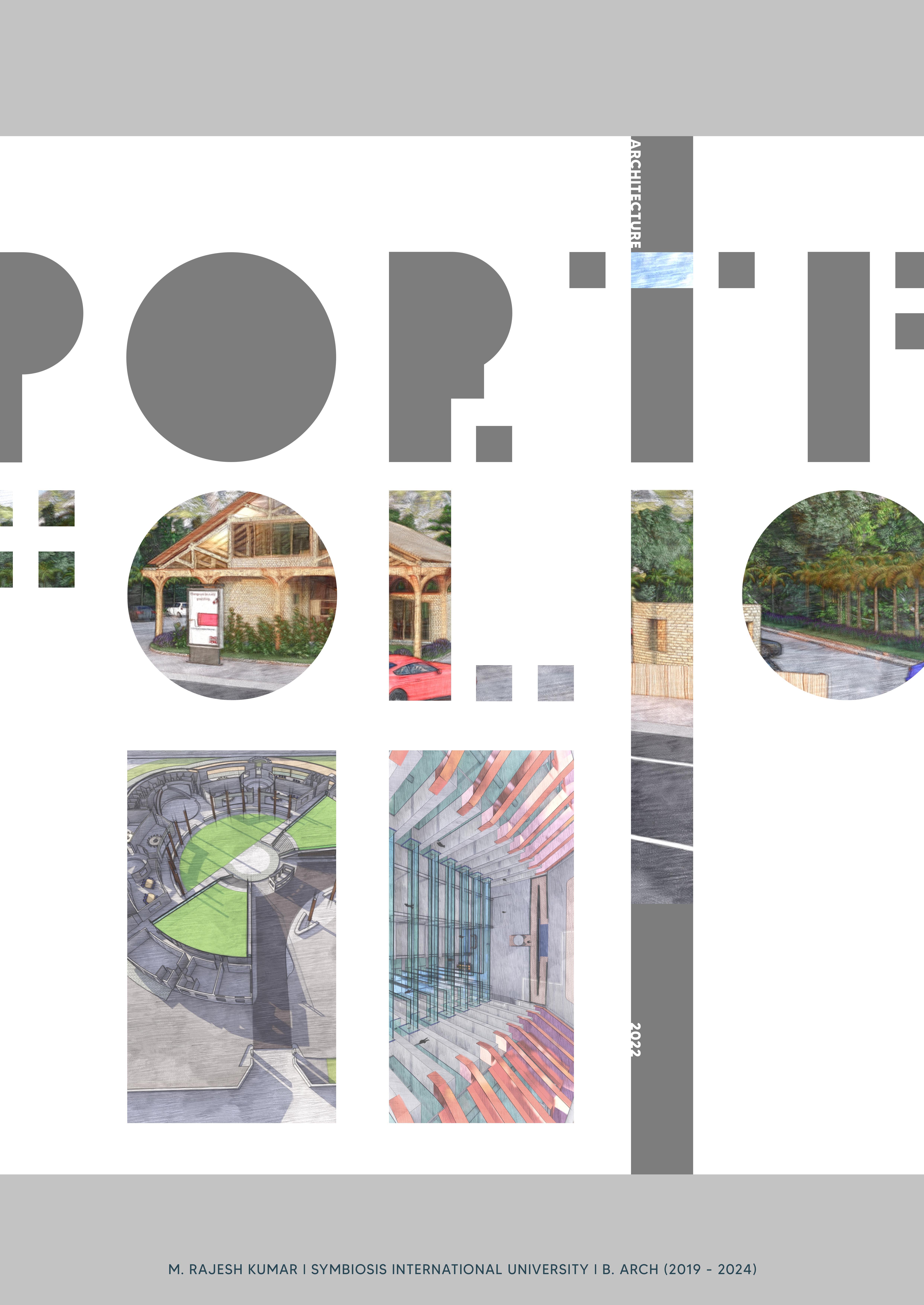 Undergraduate Architecture Portfolio - 2022 | M. Rajesh Kumar by Rajesh ...
