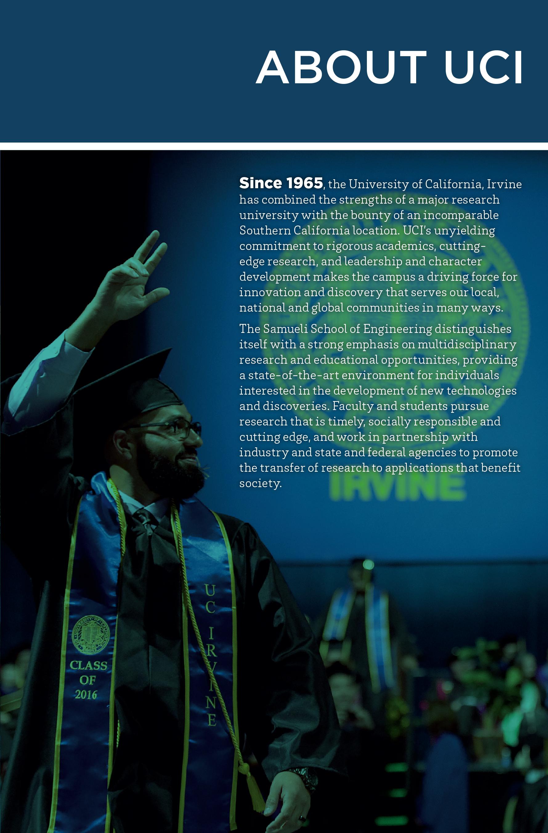 Graduate and Professional Studies Brochure by UC Irvine Samueli School ...