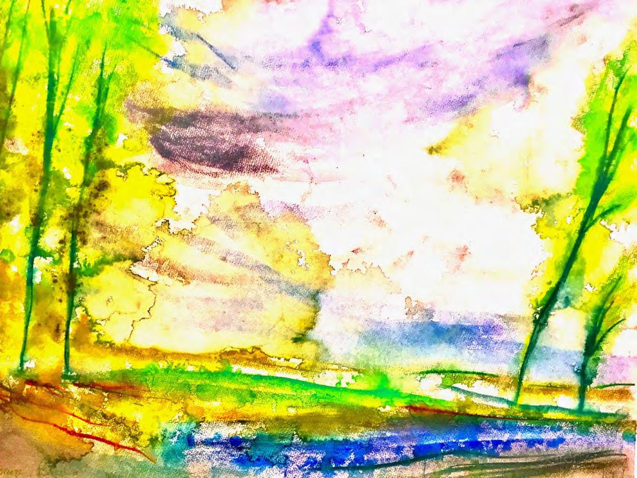 Close to Home  A Watercolor Landscape Journey Begins Tomorrow! - Jeanne  Oliver