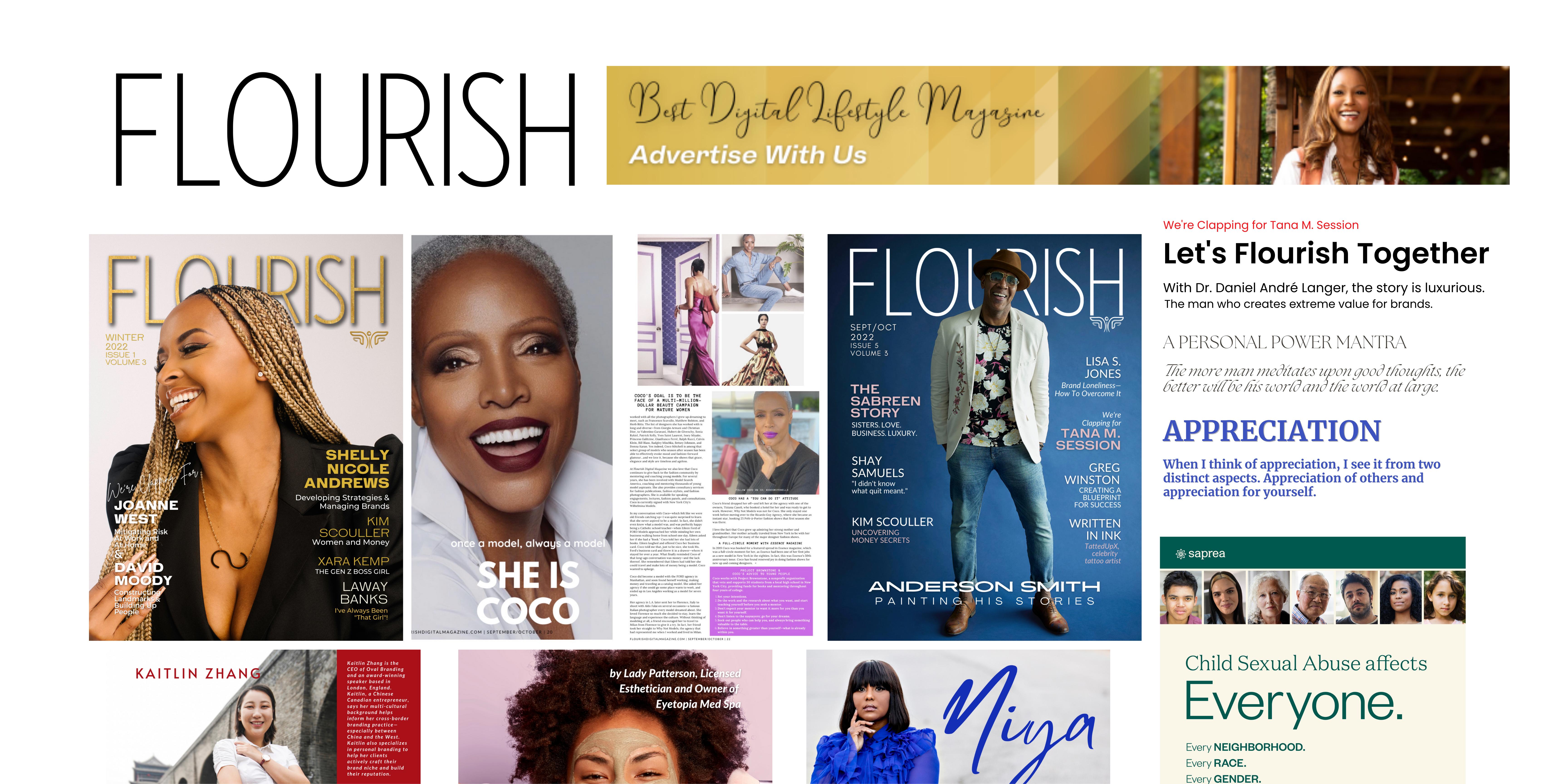 Flourish Digital Magazine 2023 Media Kit by Flourish Digital Magazine