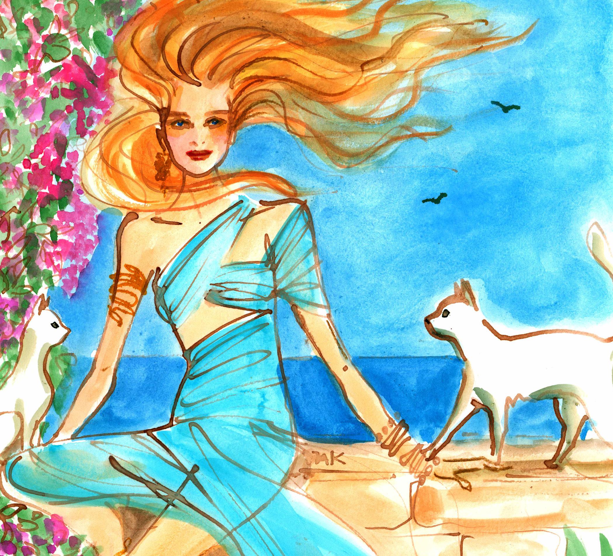 Izak Zenou X Astrology Zone - Year Ahead Wall Calendar by