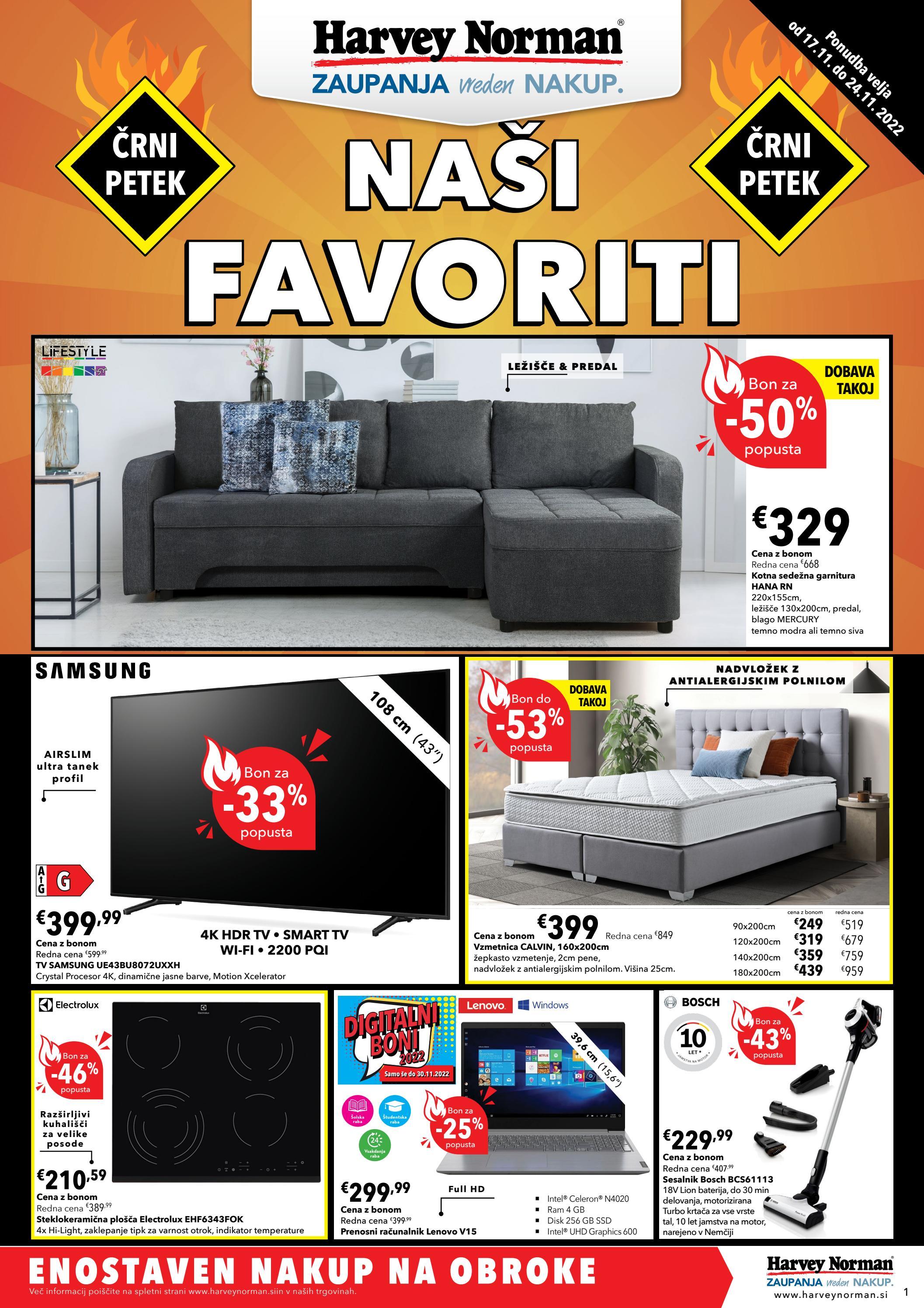 Harvey Norman katalog Črni petek by Vsikatalogi.si Issuu