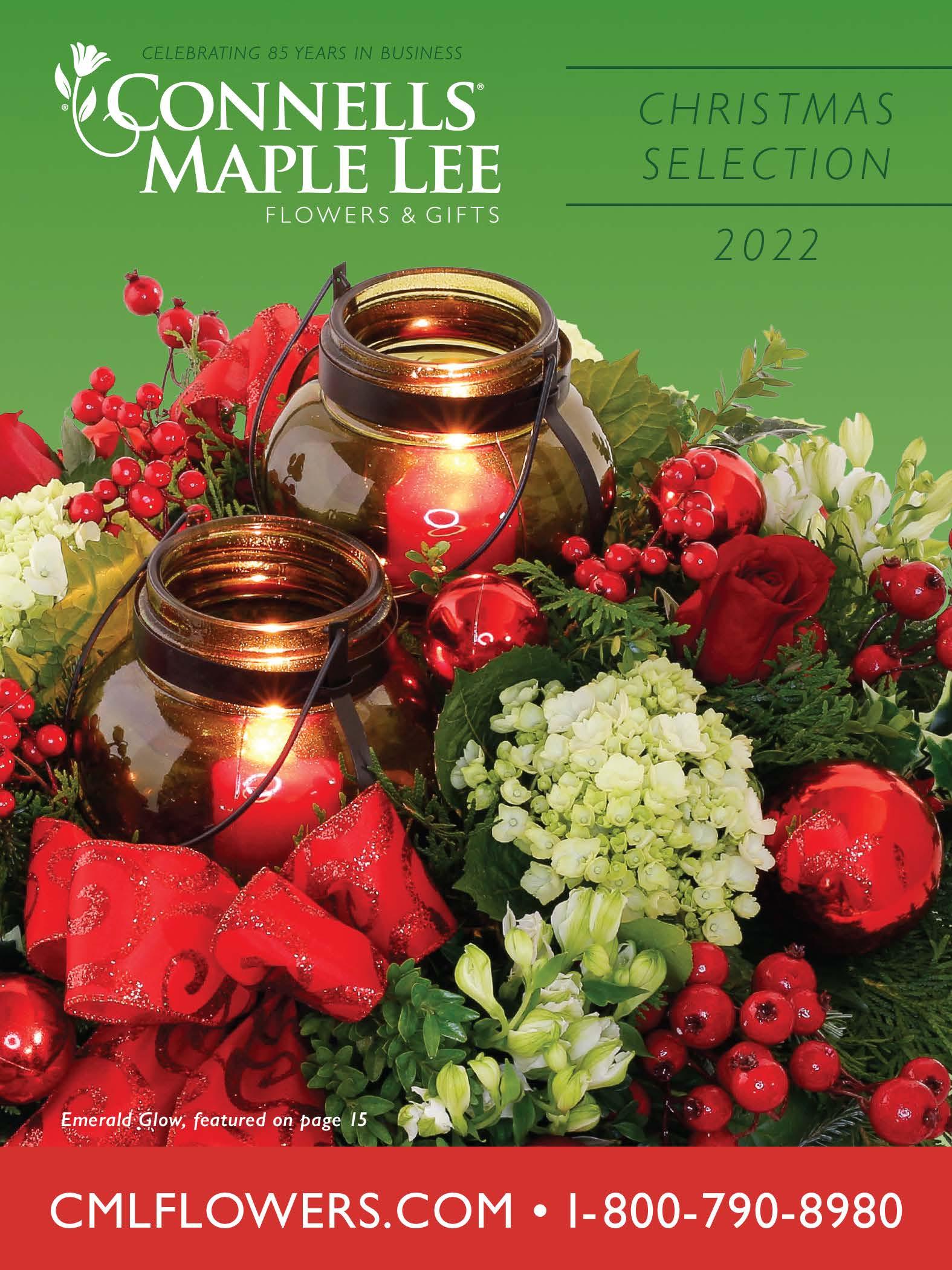 Connells Maple Lee Second Christmas Brochure 2022 by US Retail Flowers