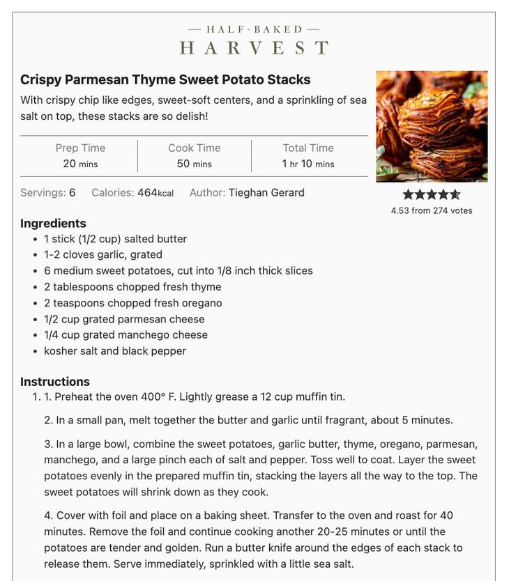 Half Baked Harvest Thanksgiving Guide by halfbakedharvest Issuu