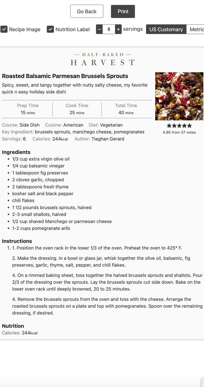 Half Baked Harvest Thanksgiving Guide by halfbakedharvest Issuu