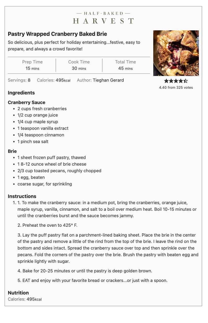 Half Baked Harvest Thanksgiving Guide by halfbakedharvest Issuu