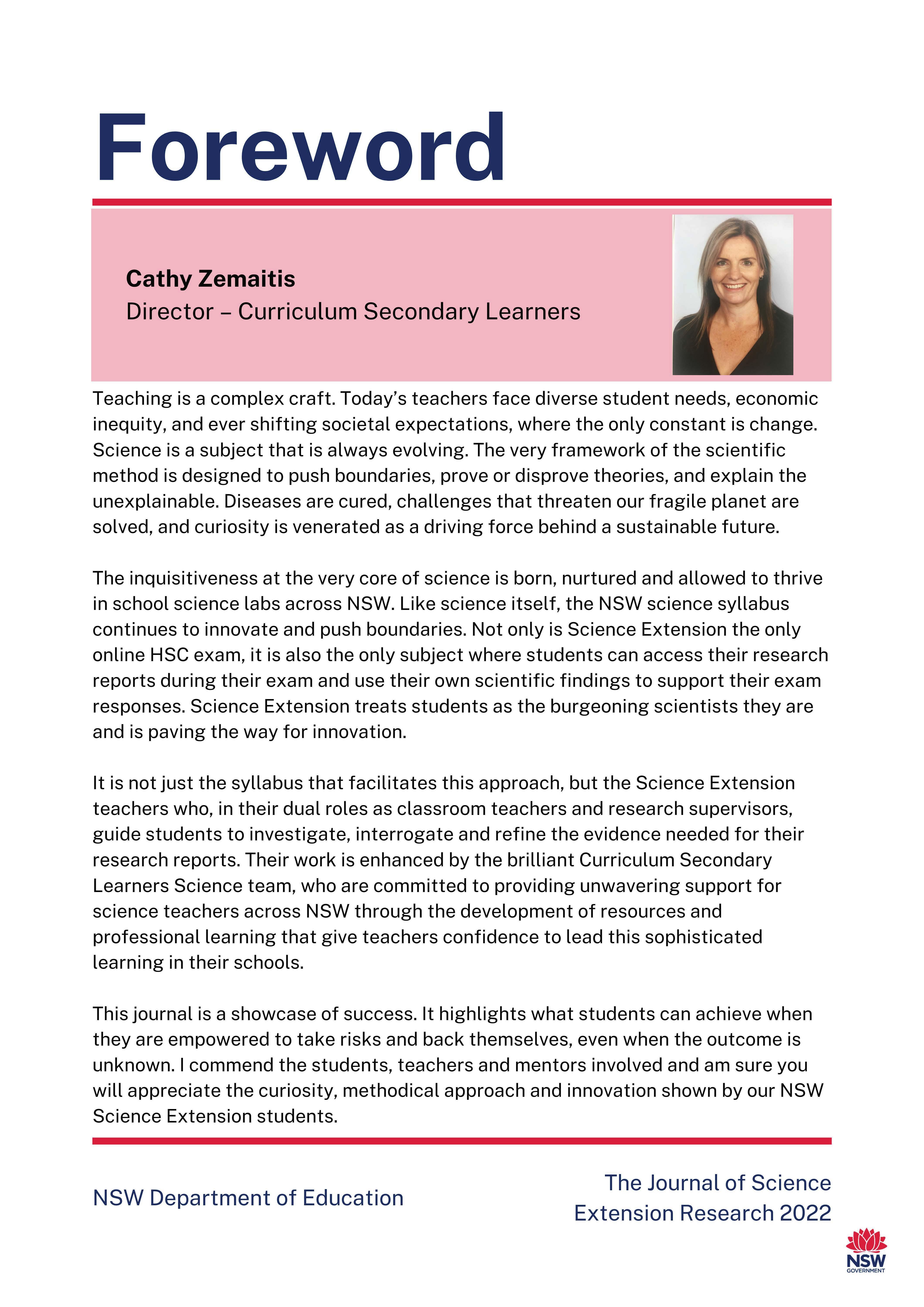 The Journal of Science Extension Research Vol. 1, 2022 by Science