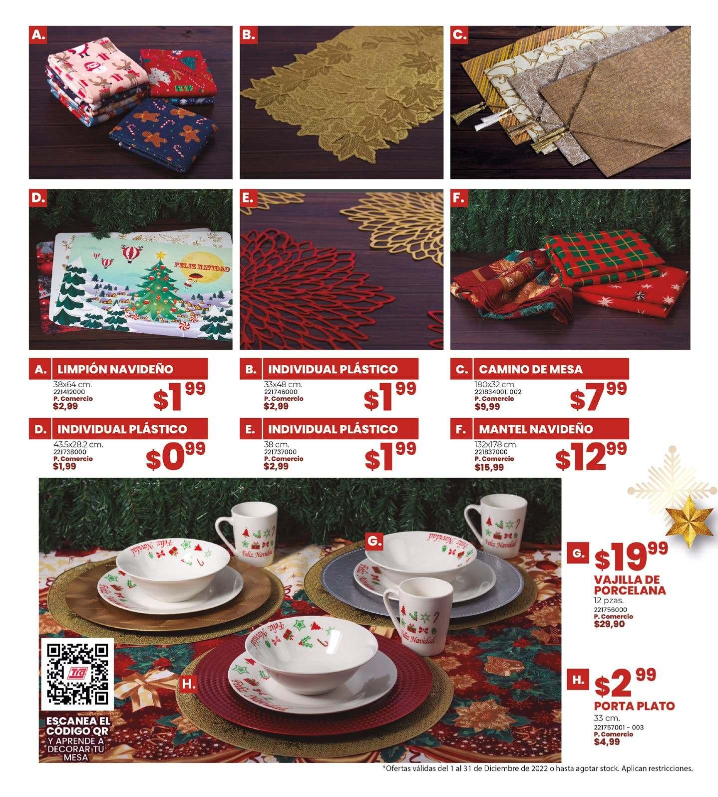 CATÁLOGO NAVIDEÑO 2022 by Almacenes Tía - Issuu