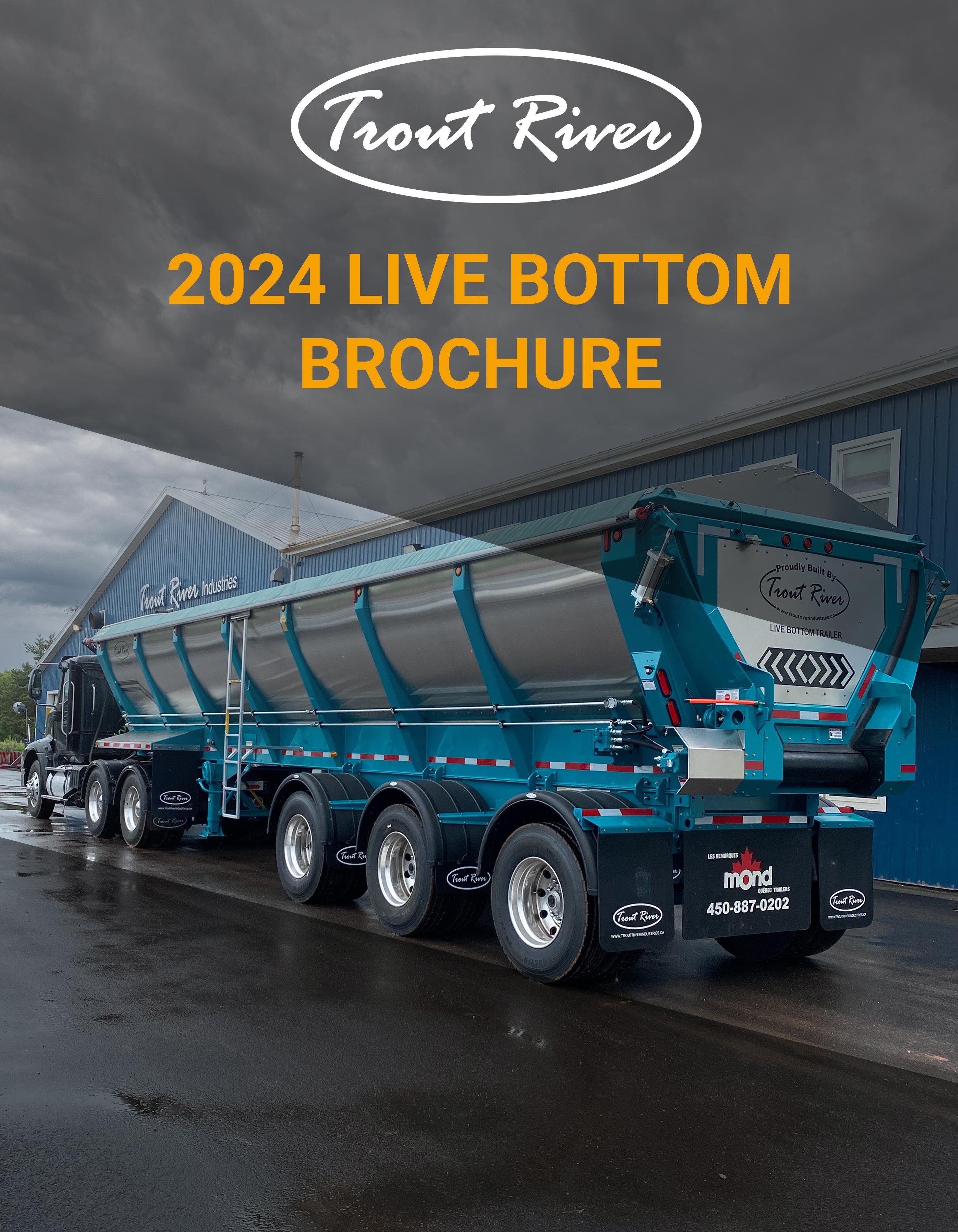 2024 Trout River Industries Live Bottom brochure by Trout River Live
