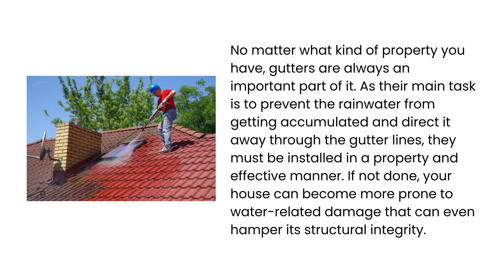 Beware These Common Rain Gutter Installation Mistakes! by