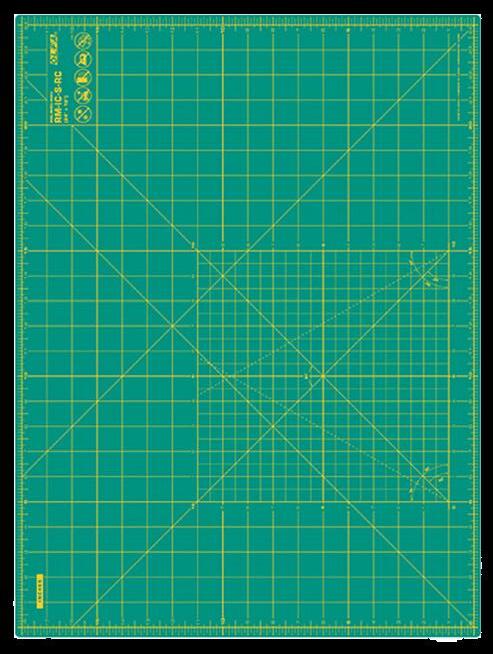 OLFA RM Double-Sided, Self-Healing Rotary Cutting Mat (Choose Size)