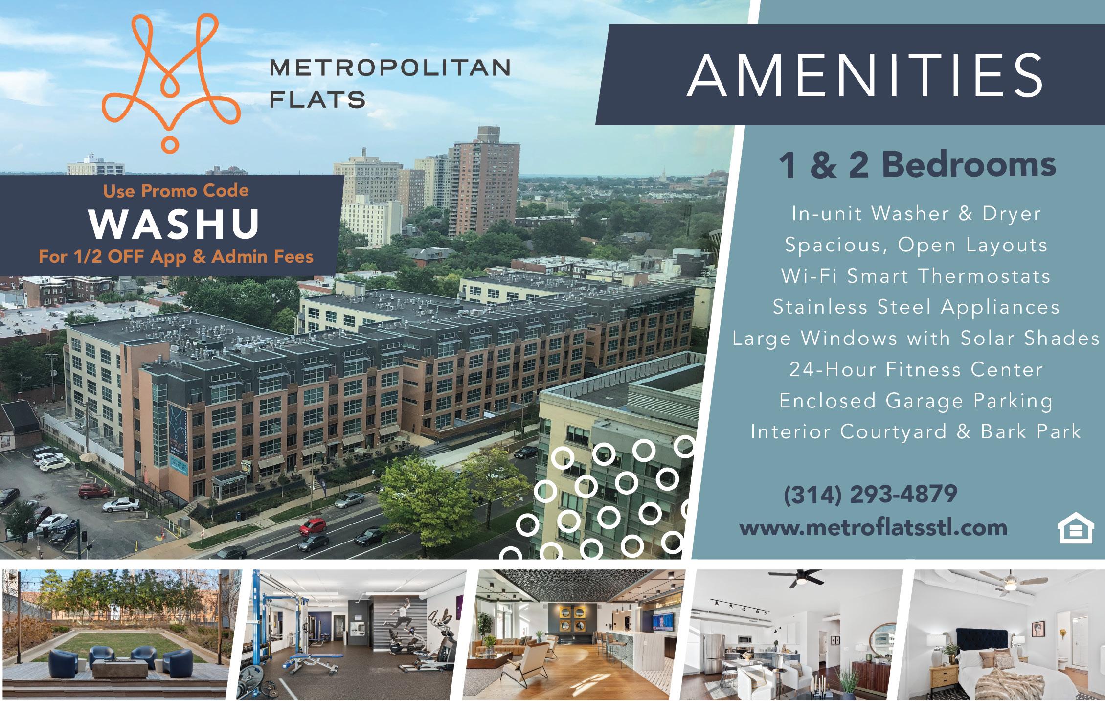 The Housing Guide 2022, Student Life at Washington University in St