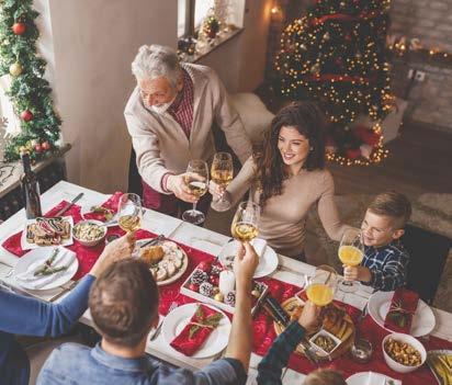 Mucho cuidado con las porciones esta temporada de fiestas navideñas