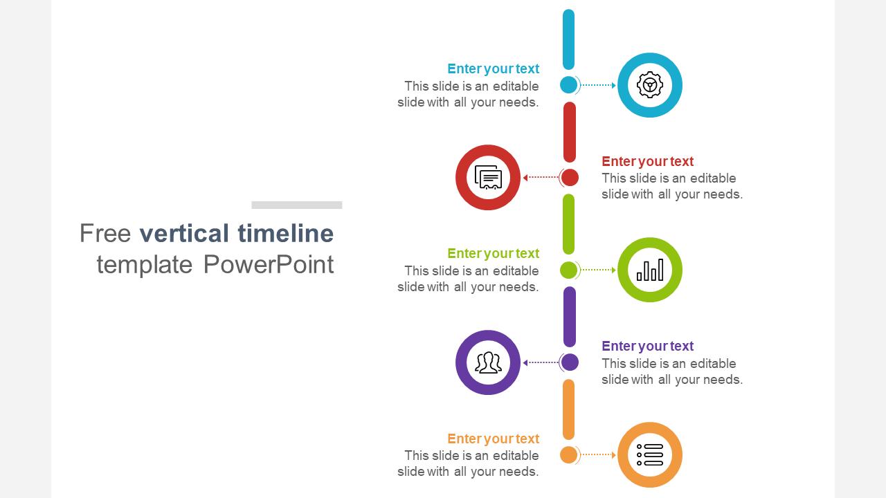 Vertical Timeline Template Vertical Timeline Template