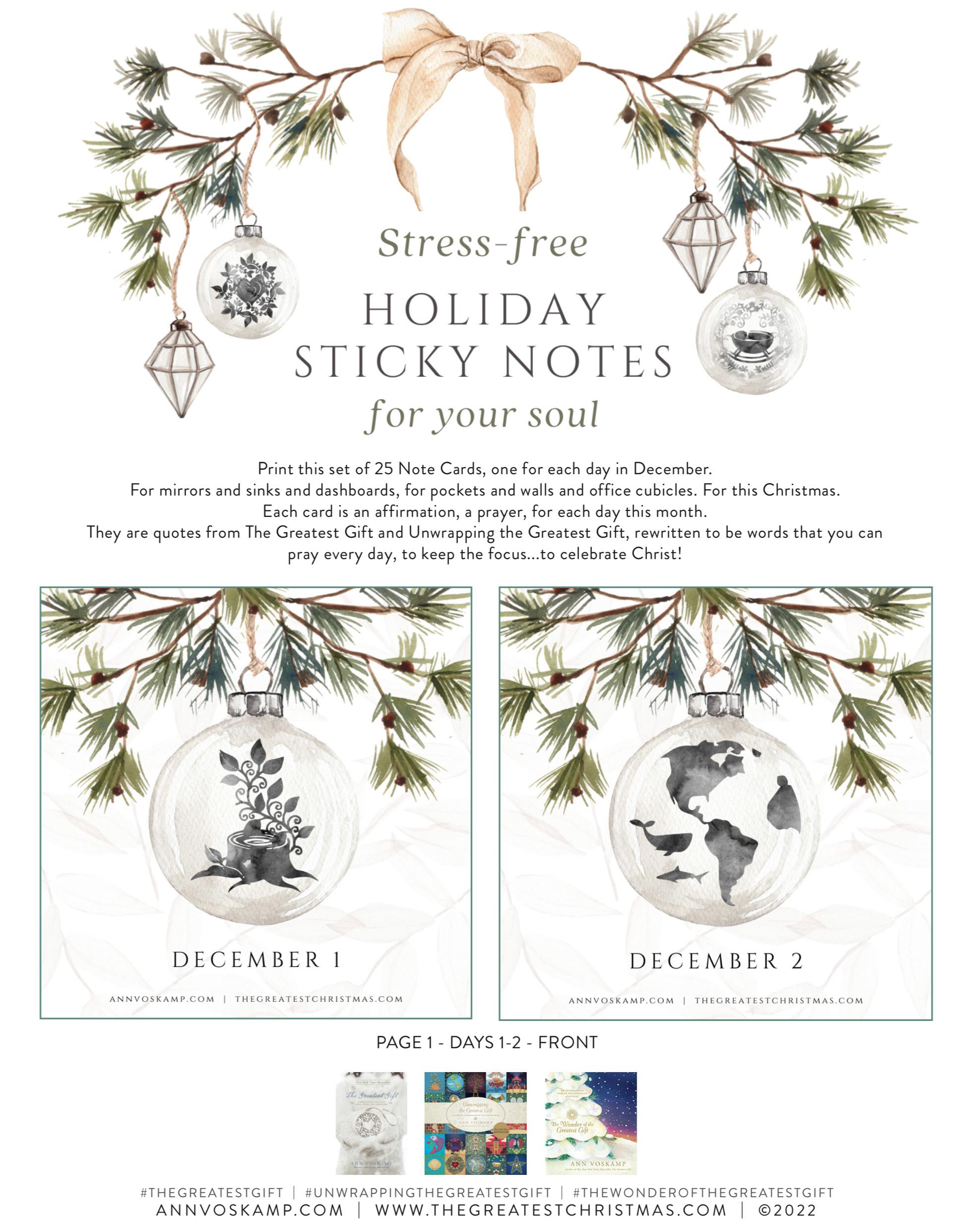 Sacred Everyday: Christmas Bonus Joy (Issue 2) By Annvoskamp - Issuu