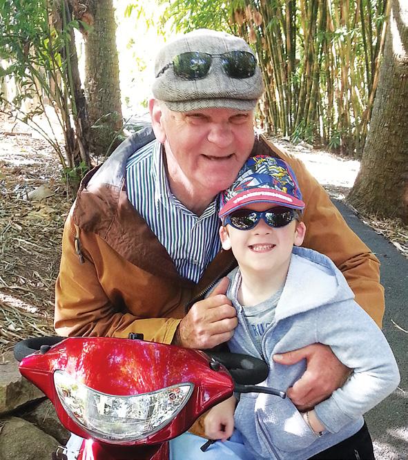 Poppa Erl and Roman share a special bond