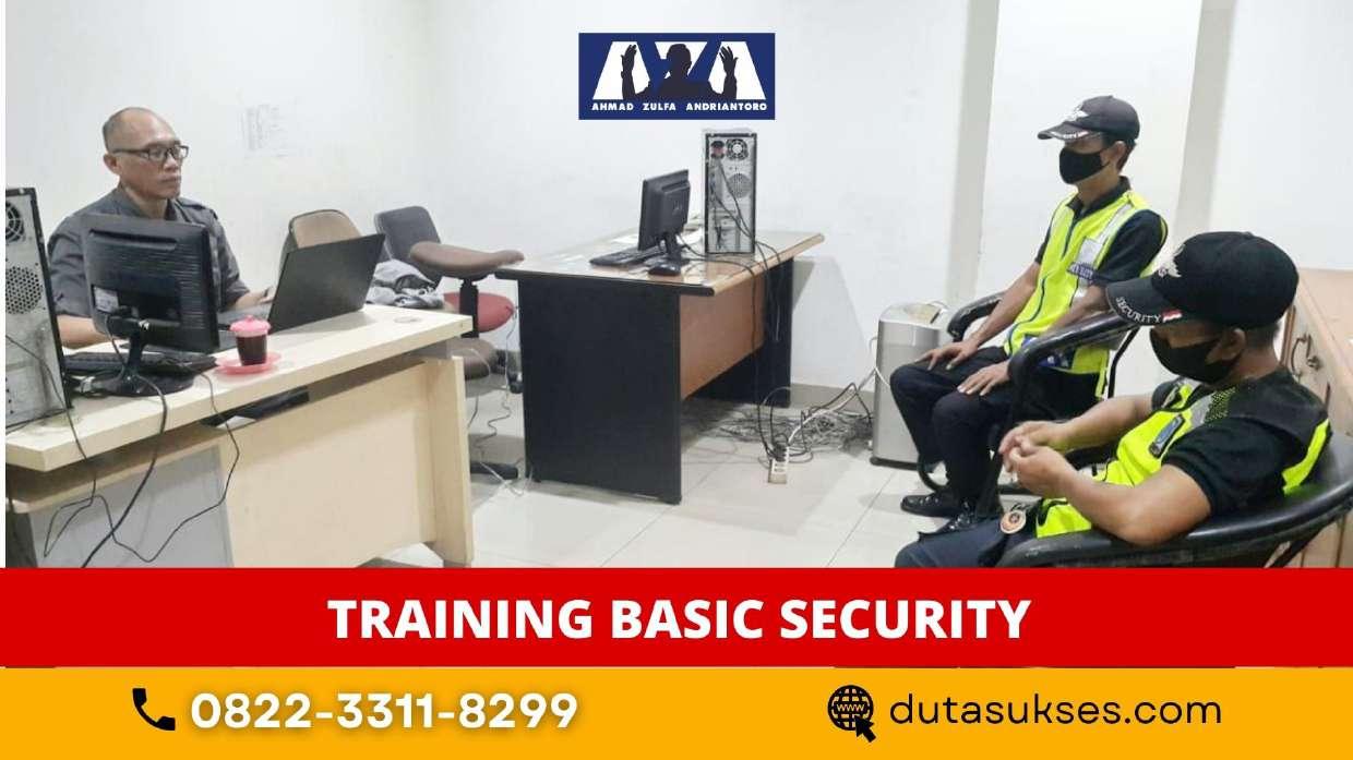Telp/WA 082233118299, Training Security Management, Training Security