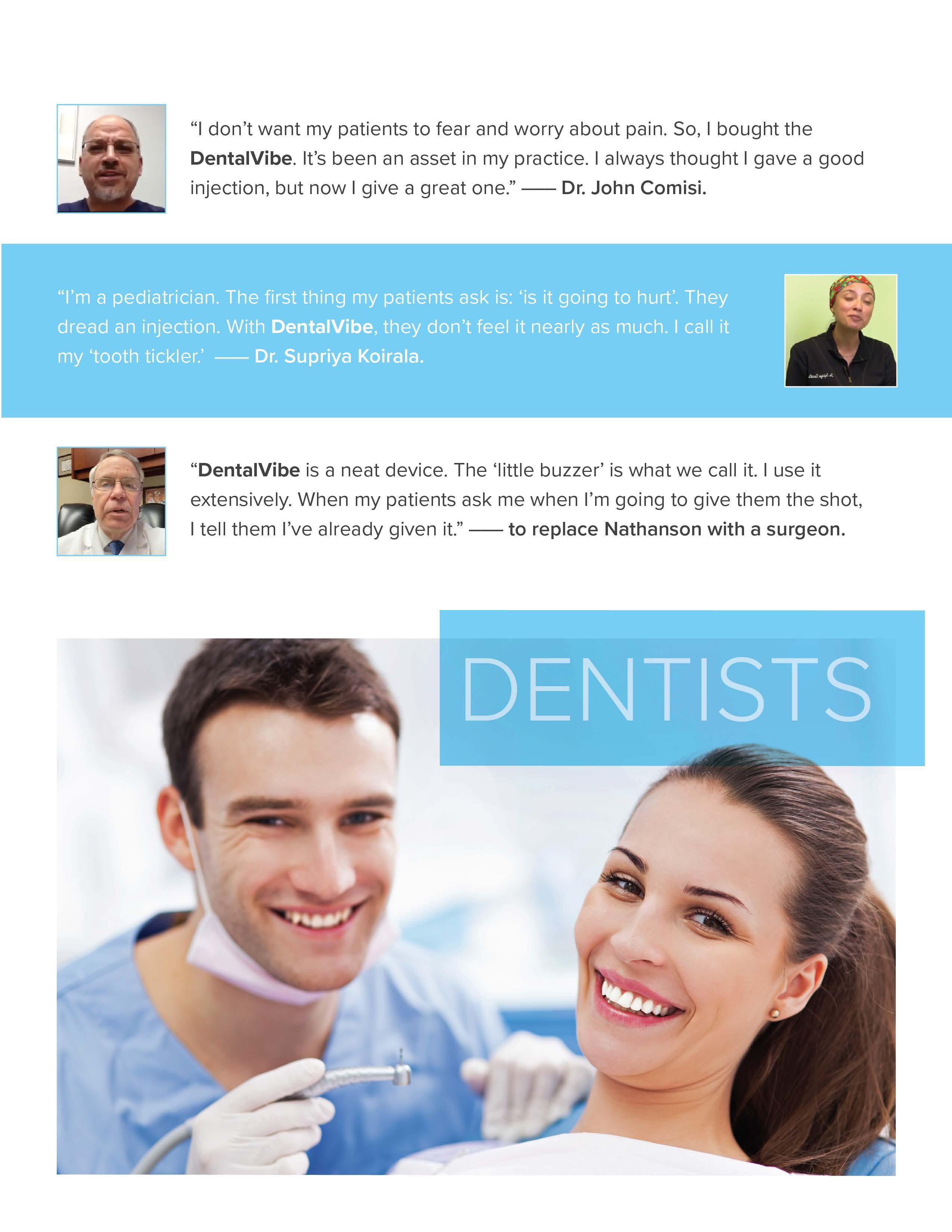 DentalVibe Ultimate Injection Comfort by lindafrostdesign Issuu