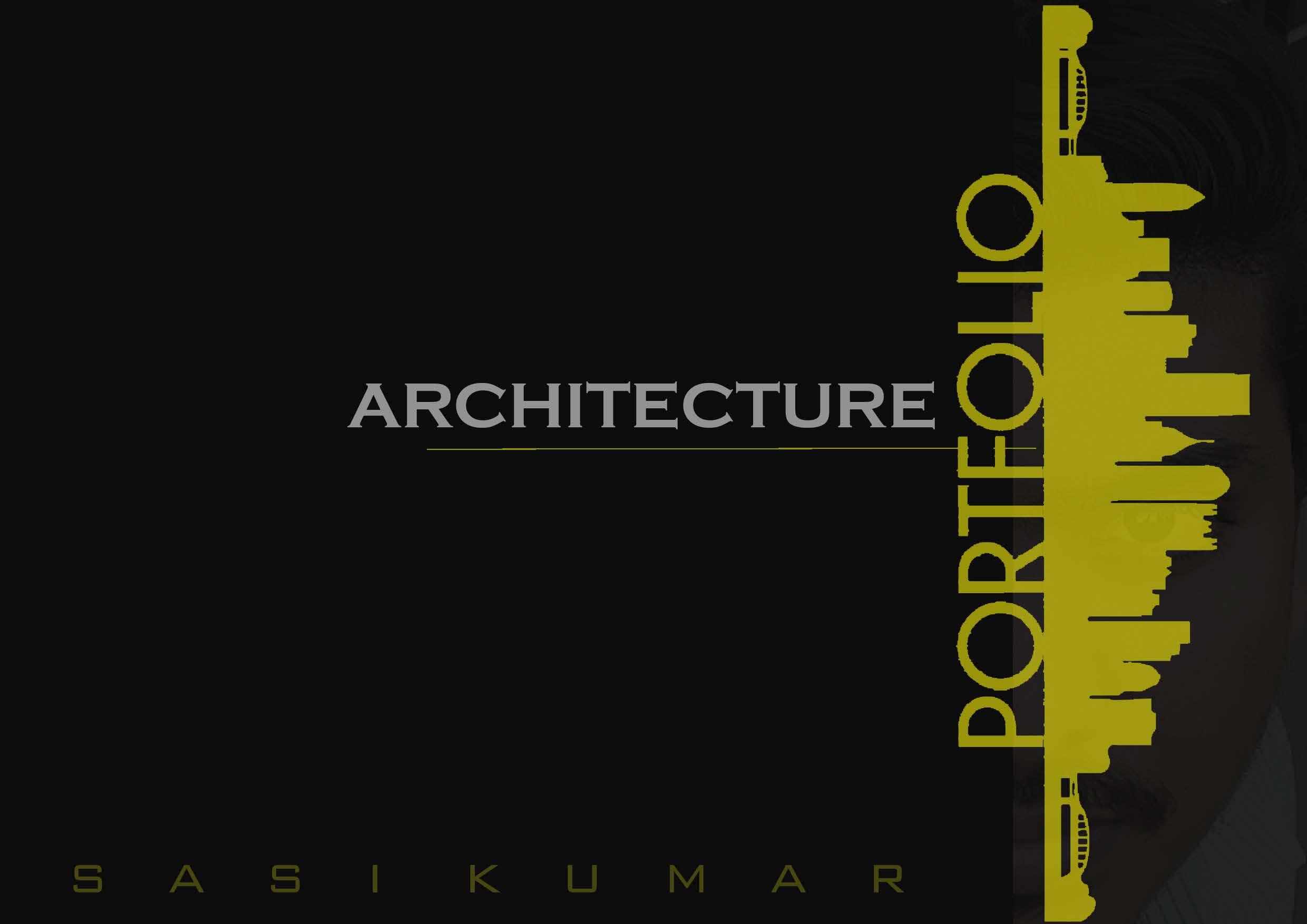 Architecture Portfolio by sasi kumar - Issuu