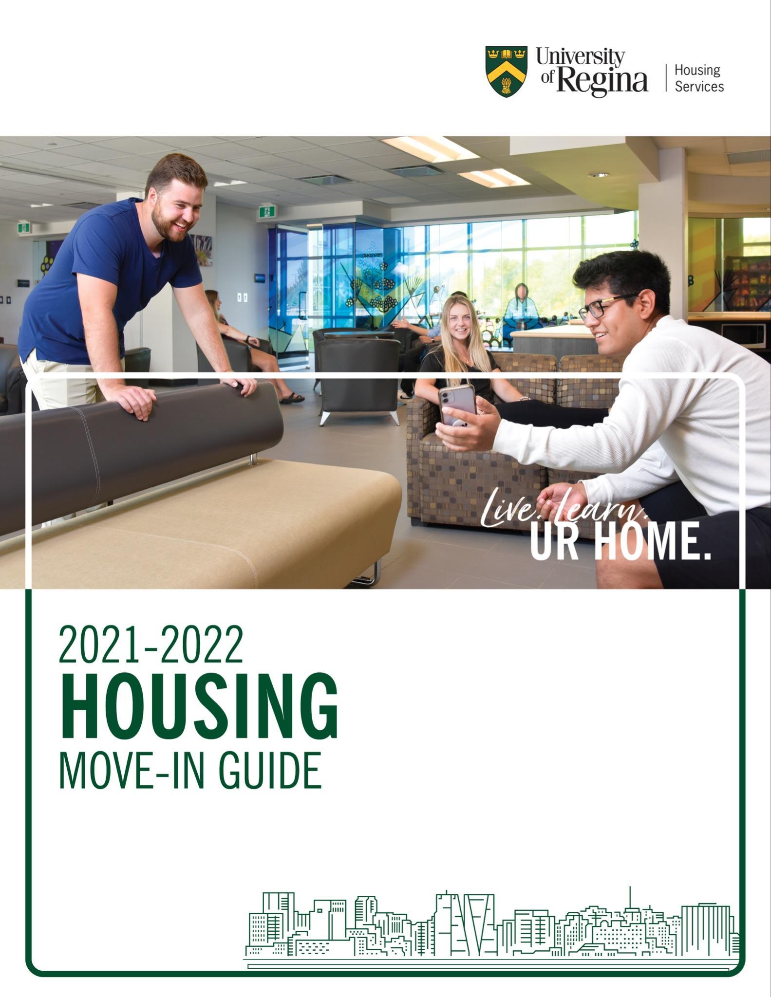 20222023 Housing Handbook by University of Regina Housing Services