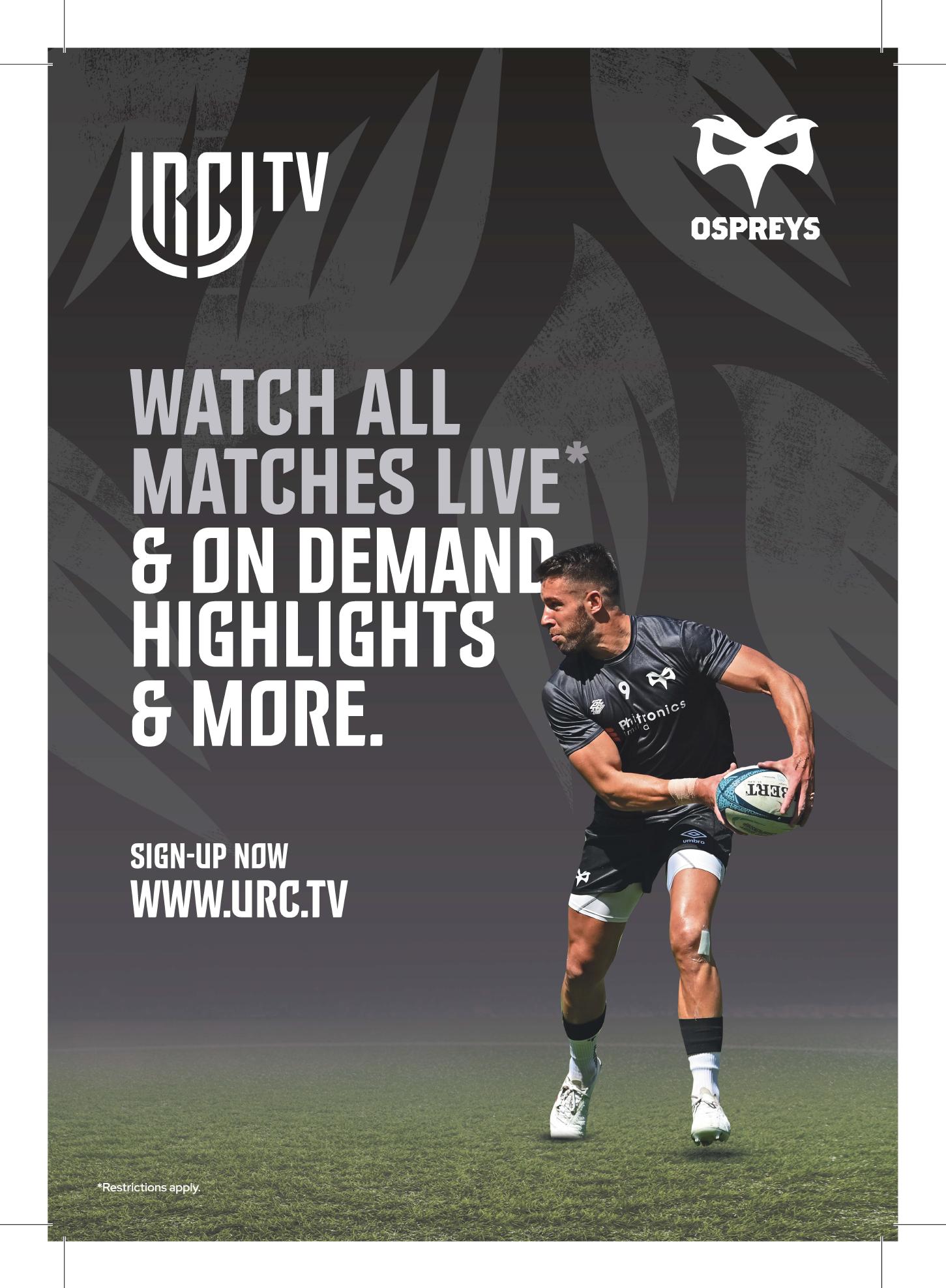 Ospreys v Leinster Match Day Programme by ospreysrugby