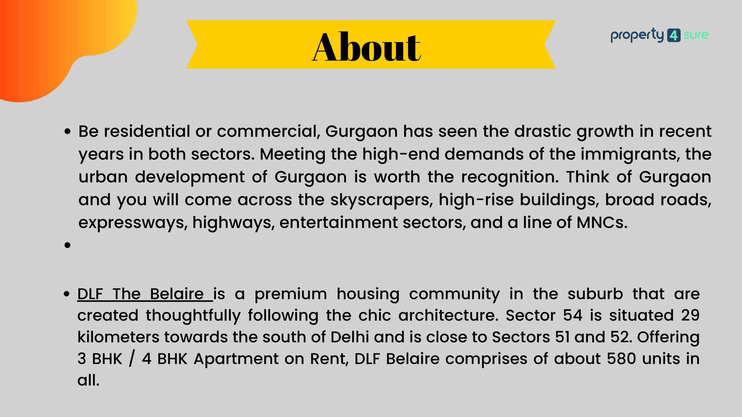 DLF Belaire in Gurgaon for Rent by Murshad ali Issuu