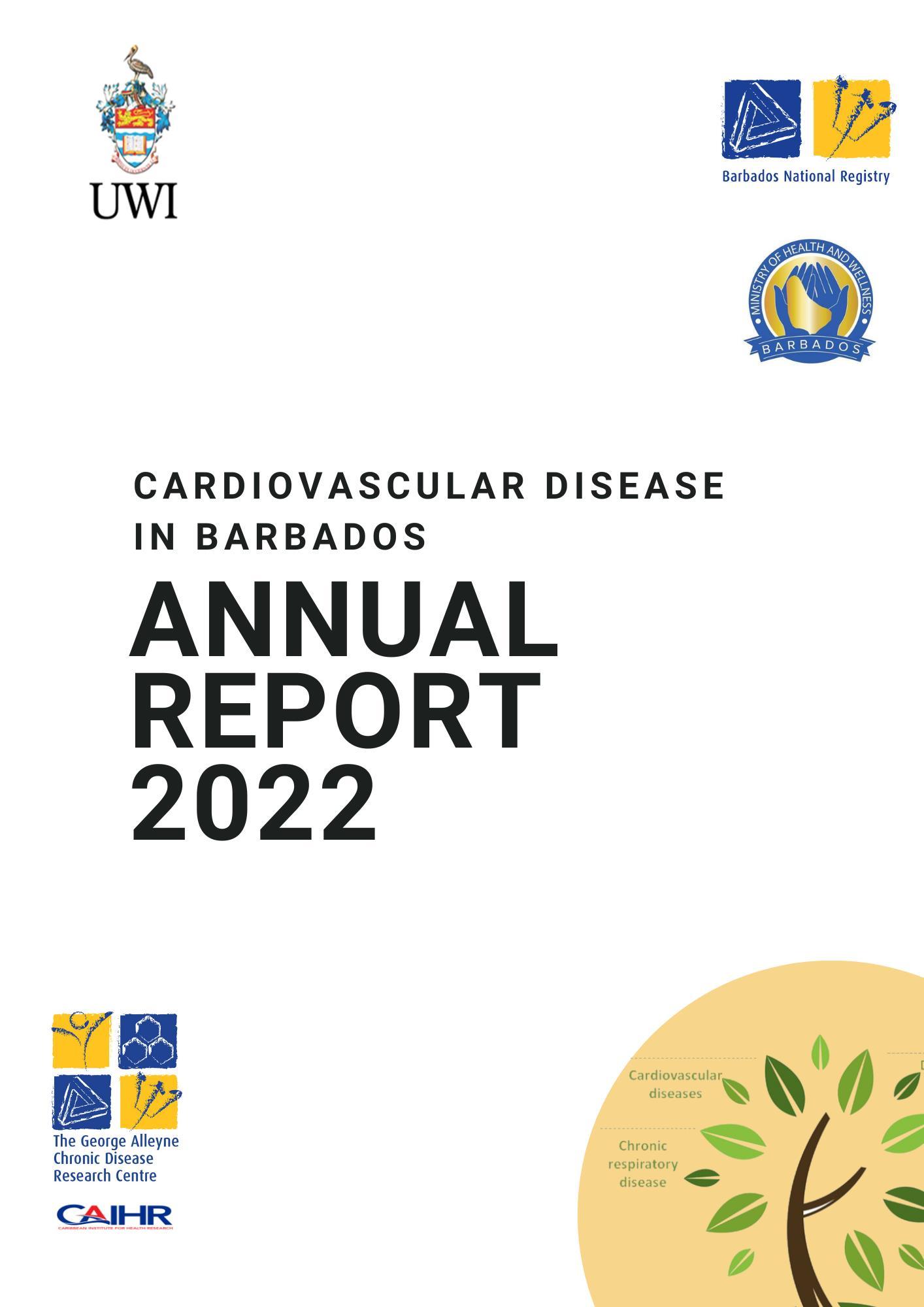 BNR Cardiovascular Disease Report by BarbadosNationalRegistry Issuu