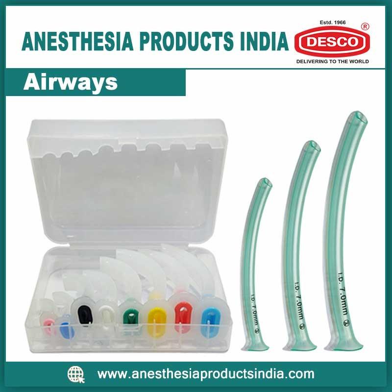 Anesthesia Airways Manufactured and Supplied by DESCO from India by