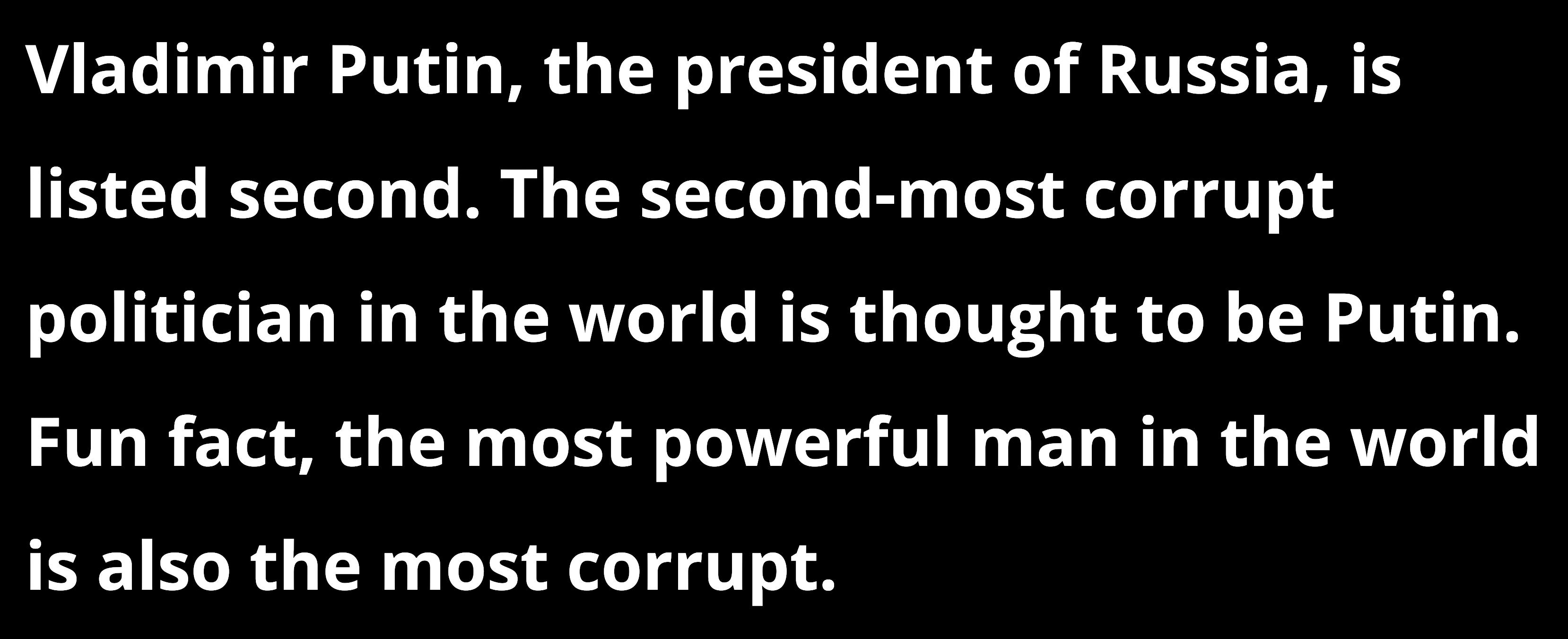 Top 10 Corrupt Politicians In The World 2023 - Parhlo by parhlomain - Issuu