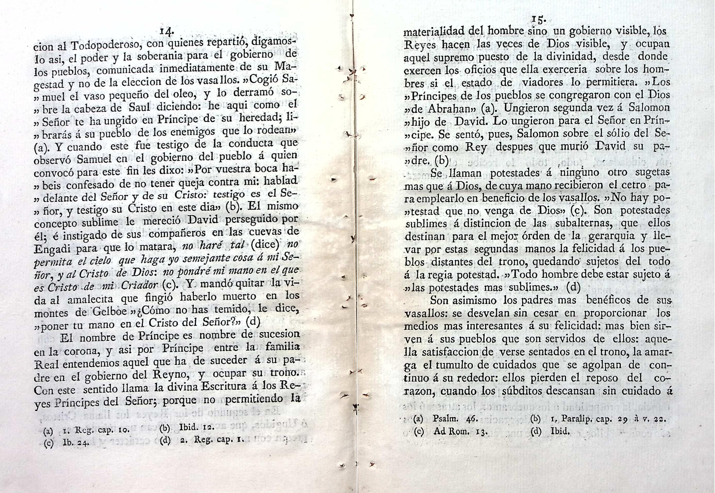 Carta pastoral de Bernardo del Espíritu Santo (1818) by