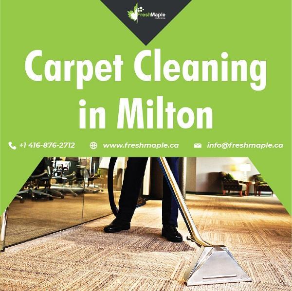 Carpet Cleaning in Milton Provides you with the Leeway you Need by