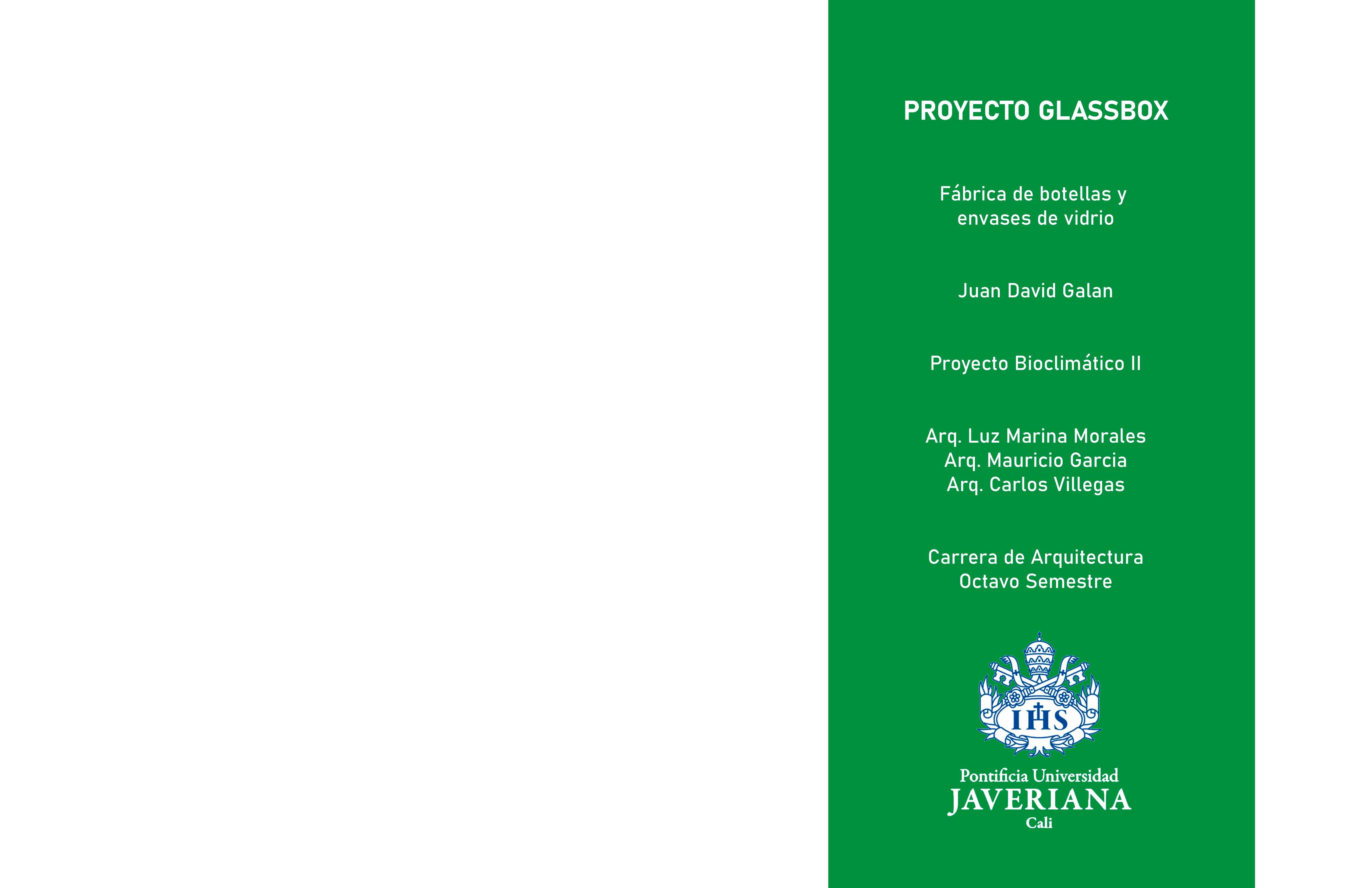 Proyecto GlassBox by JuanD Galan Issuu