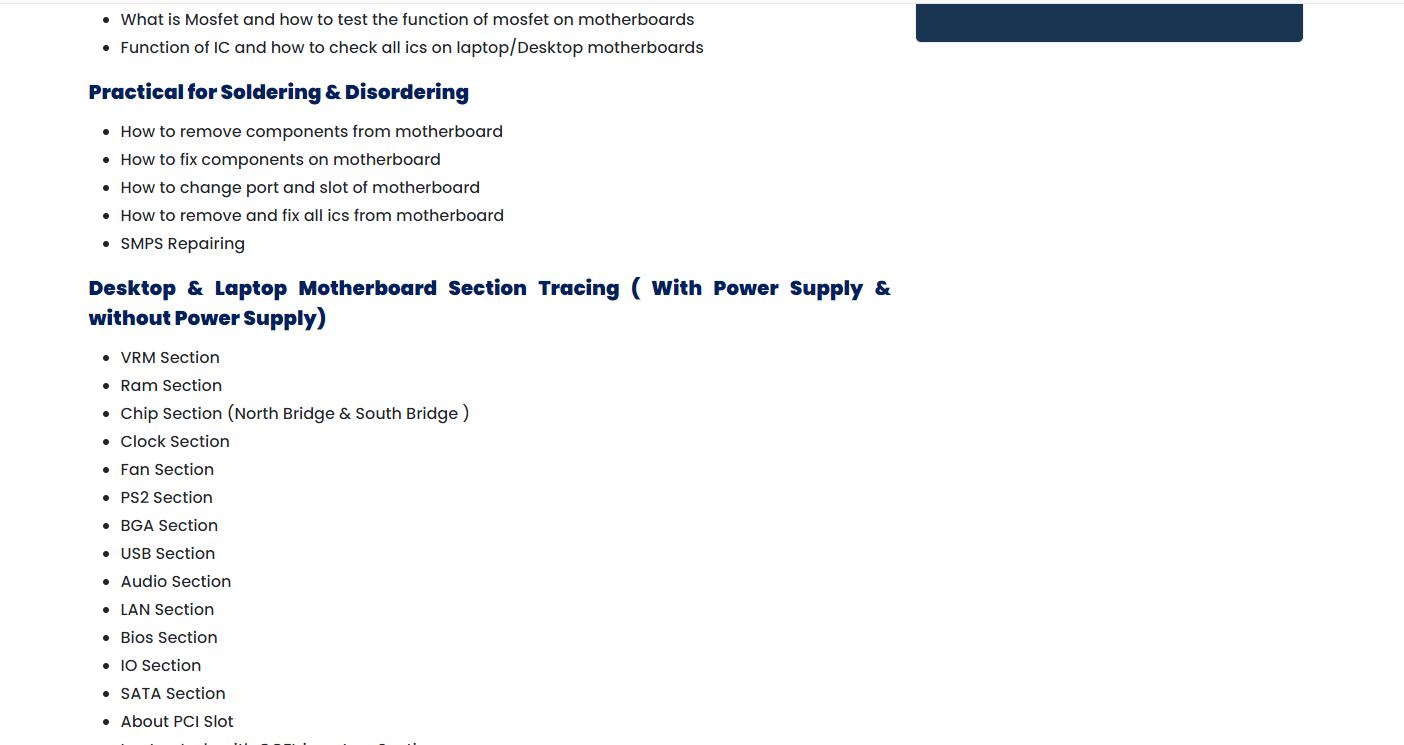 Laptop Repairing Course In Delhi Laptop Repairing Institute in Delhi