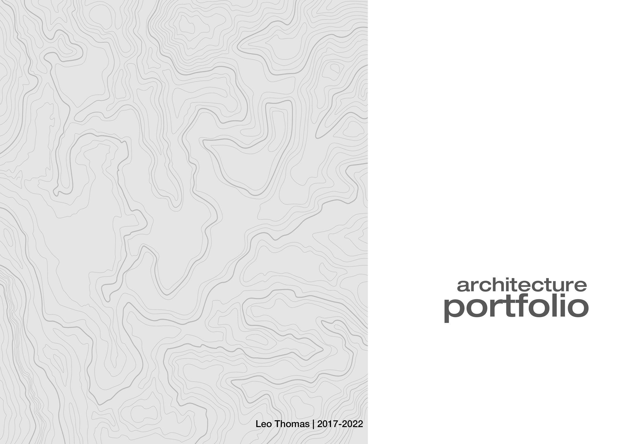 Architecture Portfolio Leo Thomas 20172022 by Leo Thomas Issuu