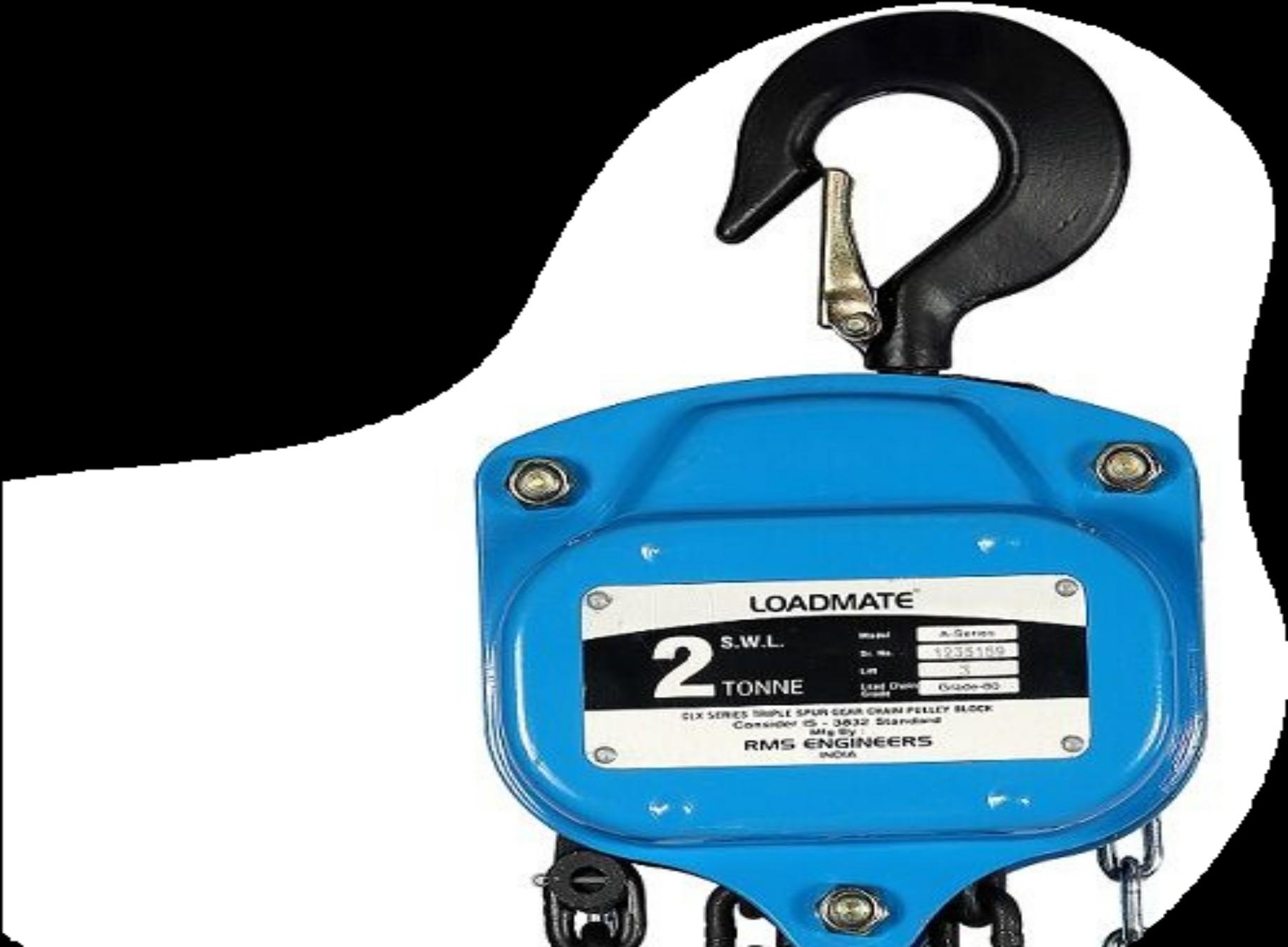 Chain Pulley Block Manufacturer In India Loadmate.in by RMS