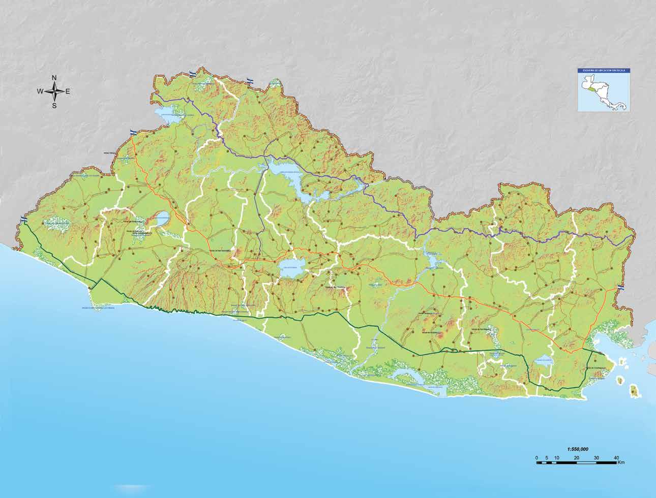Mapa Turístico de El Salvador by El Salvador Travel Issuu