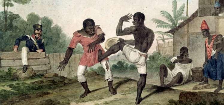 Johann Moritz Rugendas – Jogar Capoeira – 1835