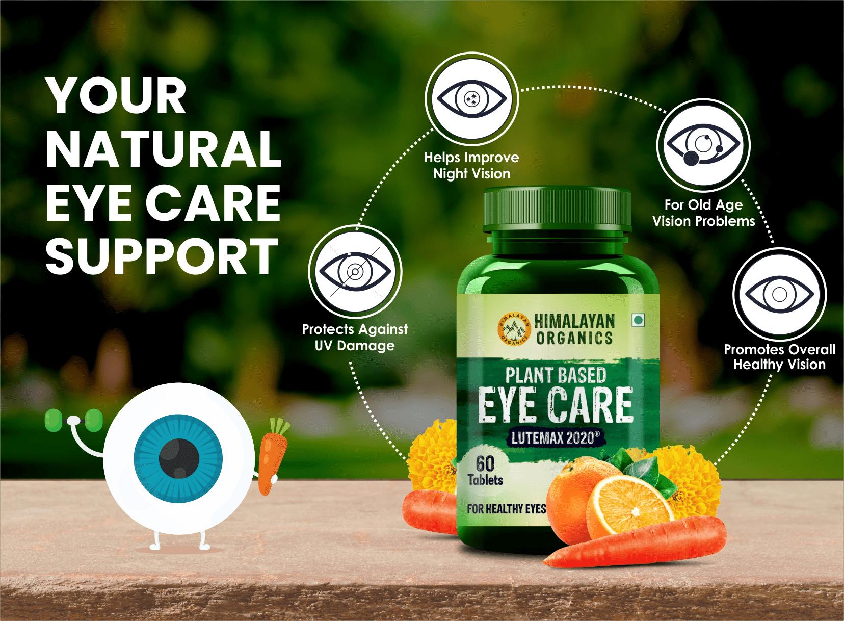 Plant Based eye care is the best multivitamin for eyes health by